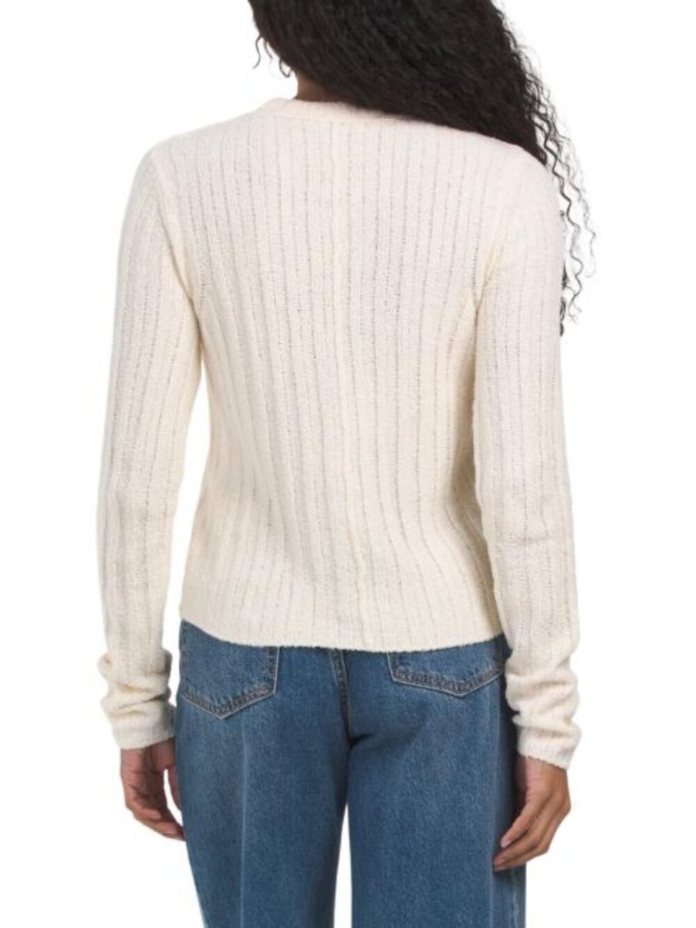 RE/DONE Terry Ribbed Cardigan - Picture 2 of 3